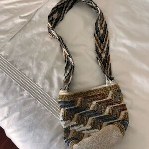 Colombian beaded mochila - handmade